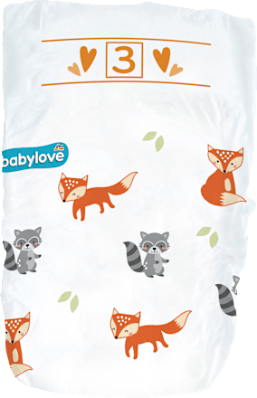 Windeln Premium Gr. 3 Midi, (4-9 kg), Jumbo Pack babylove
