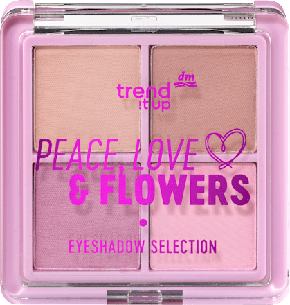 Lidschatten Palette Peace, Love & Flowers Selection 010 trend !t up