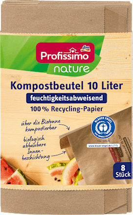 Komposztálózsák nature, 10 literes Profissimo