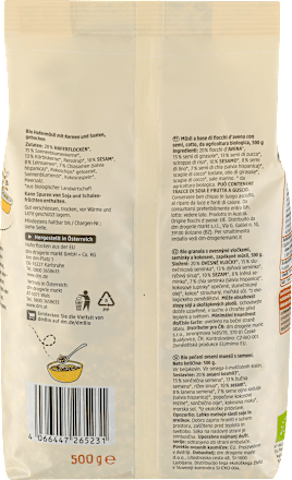 Knuspermüsli, Kerne & Saaten Granola dmBio