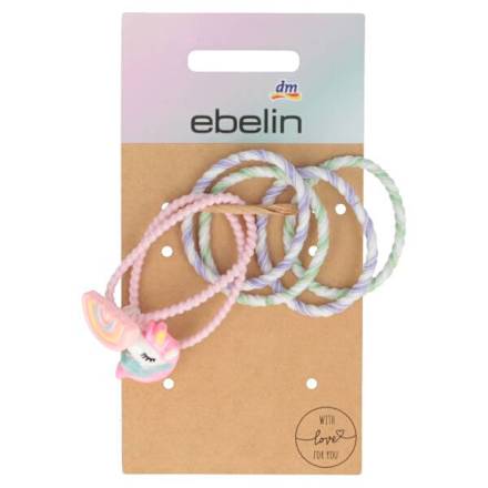 Dünne Haargummis für Kinder ebelin