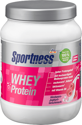 Whey Protein Himbeere-Joghurt-Geschmack  Sportness