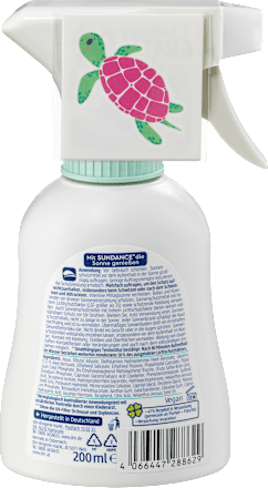 Sonnenspray Kids Sensitiv LSF 50 + Gratis 3er Pack Tattoos SUNDANCE