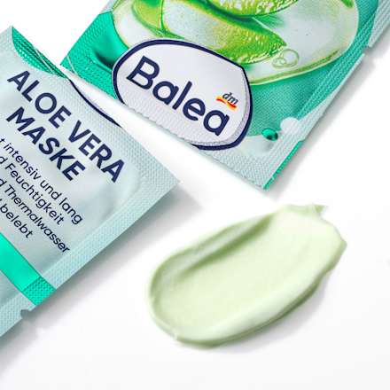 Gesichtsmaske Aloe Vera (2x8 ml) Balea