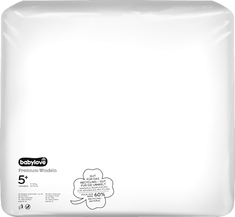 Premium pleny, velikost 5+ měsíční box babylove