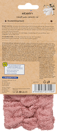 Kosmetikhaarband ebelin