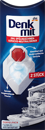 Geschirrspül-Deo 2in1 Geruchs-Neutralisierer Denkmit