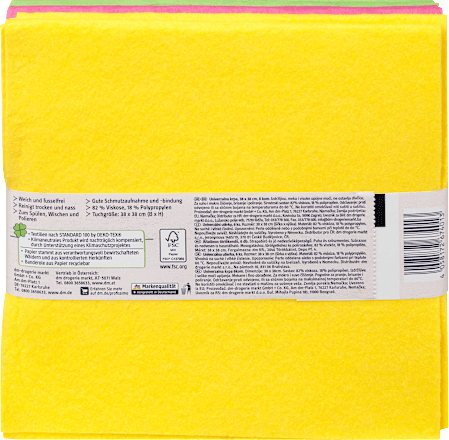 Univerzalne krpe za čišćenje, 38 cm x 38 cm Profissimo