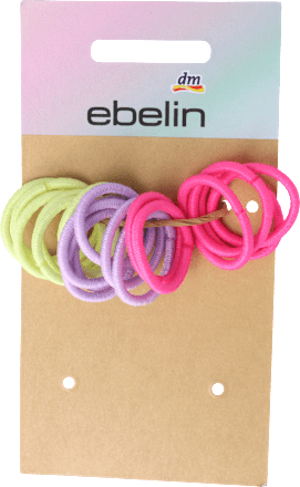 Bunte Mini-Haargummis ebelin