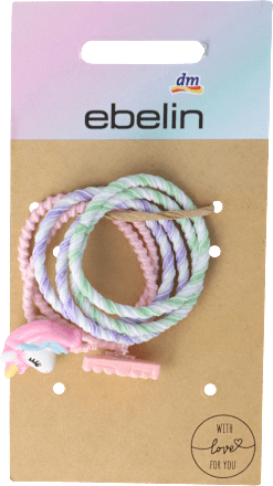 Dünne Haargummis für Kinder ebelin