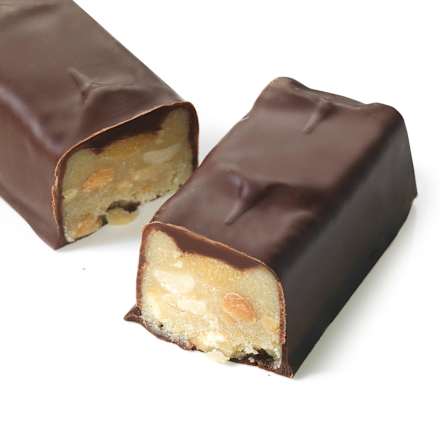 Schokoriegel Peanut Caramel vegan dmBio