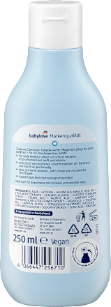 Baby Pflegemilch leicht, sensitive babylove