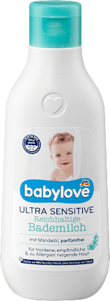 Mleczko do kąpieli Ultra Sensitive babylove