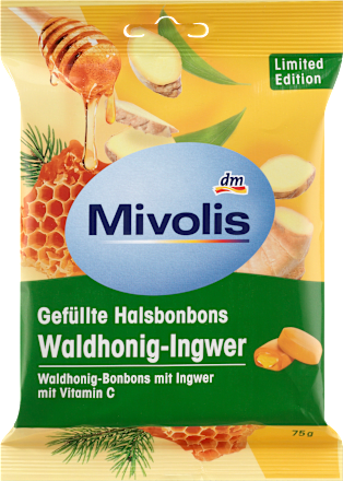 Bonbon, Waldhonig-Ingwer Mivolis