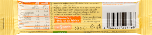 Bio ovsena rezina s pomarančo in korenjem dmBio