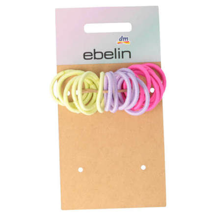 Bunte Mini-Haargummis ebelin