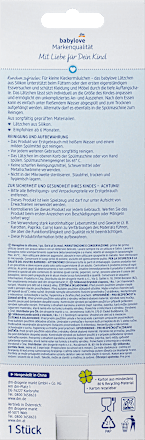 Śliniak silikonowy babylove