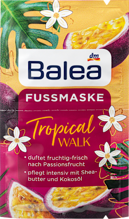Fußmaske Tropical Walk Balea