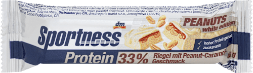 Baton proteinowy 32%, peanut-caramel Sportness