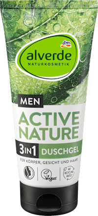 Duschgel 3in1 Active Nature alverde MEN