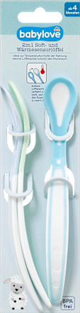 Cucchiaini morbidi con indicatore di temperatura babylove