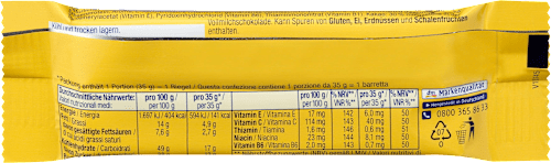 Barretta al gusto vaniglia Bourbon Mivolis