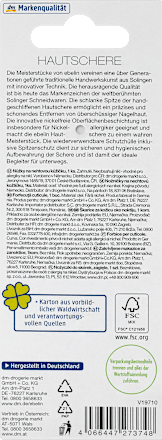 Nożyczki do skórek zagięte Professional ebelin PROFESSIONAL