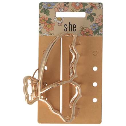 Haarklammer in Gold s-he stylecollection