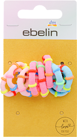 Gumice za kosu - raznobojne prugice ebelin