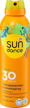Sonnenspray Sport transparent LSF 30 SUNDANCE