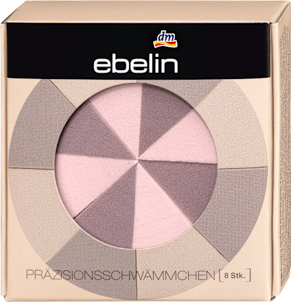 Sunđer za precizno nanošenje šminke, više vrsta ebelin