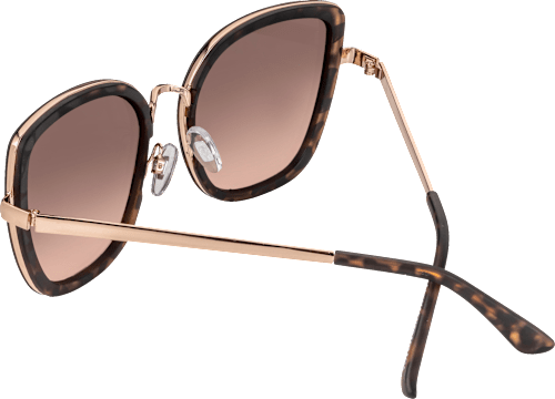 Sonnenbrille Vollrand gold-braun-schwarz SUNDANCE