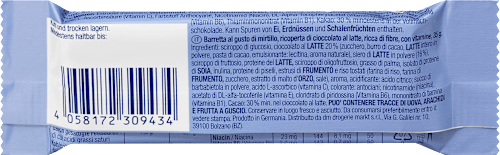 Barretta al gusto mirtillo Mivolis