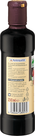 Crema con "Aceto Balsamico di Modena g.g.A." dmBio