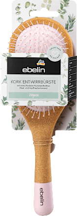 Szczotka do rozczesywania włosów z korka ebelin