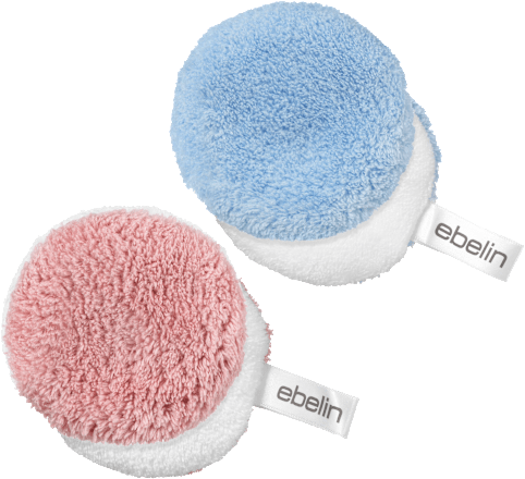 Gąbeczki z mikrofibry do demakijażu ust ebelin
