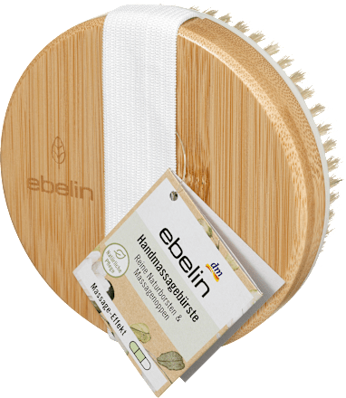Четка за масаж от бамбук ebelin