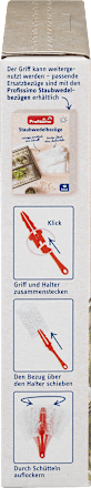 Staubwedel mit Bezügen, Set: 1 Griff + 3 Bezüge Profissimo