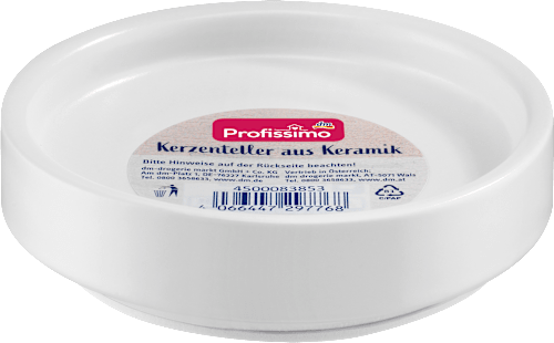 Kerzenteller aus Keramik Profissimo