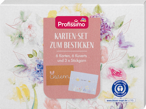 Karten-Set zum Besticken Profissimo