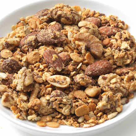 Bio muesli s sojinimi in ovsenimi kosmiči, sončničnimi semeni in oreški Sportness
