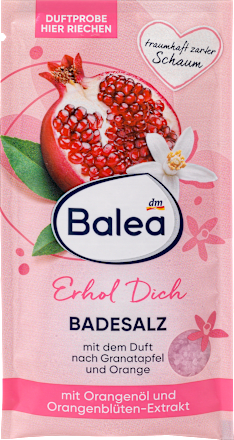 Balea Sól do kąpieli granat i pomarańcza Balea