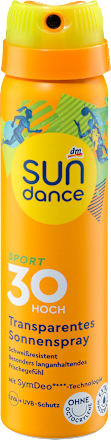 Transparentný sprej na opaľovanie Sport OF 30 SUNDANCE