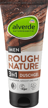Żel pod prysznic Rough Nature 3w1 alverde MEN