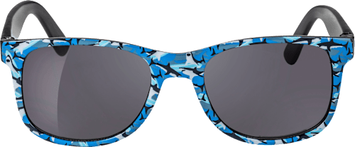 Junior Sonnenbrille blau/schwarz mit Orkas SUNDANCE