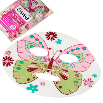 Tuchmaske bedruckt Schmetterling  Balea