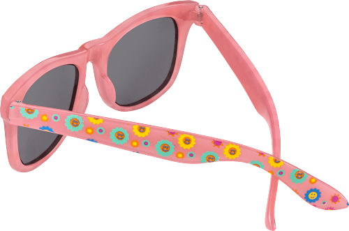 Sonnenbrille Junior rosa mit Blumen SUNDANCE