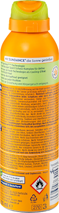 Sonnenspray Sport transparent LSF 50 SUNDANCE
