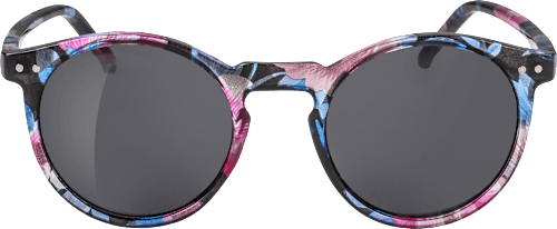 Sonnenbrille Damen schwarz mit Blumen SUNDANCE