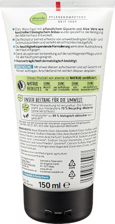 Gel de curațare  Hydro Nature alverde NATURKOSMETIK MEN